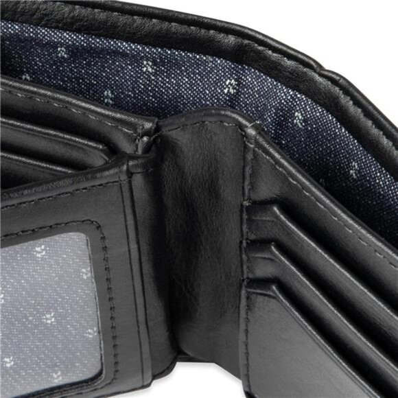 Men's Extra Capacity Slimfold Wallet with Multiple Card Slots and ID Window - Picture 5 of 7